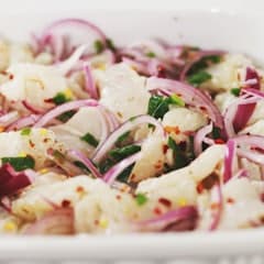 Ceviche de camarón